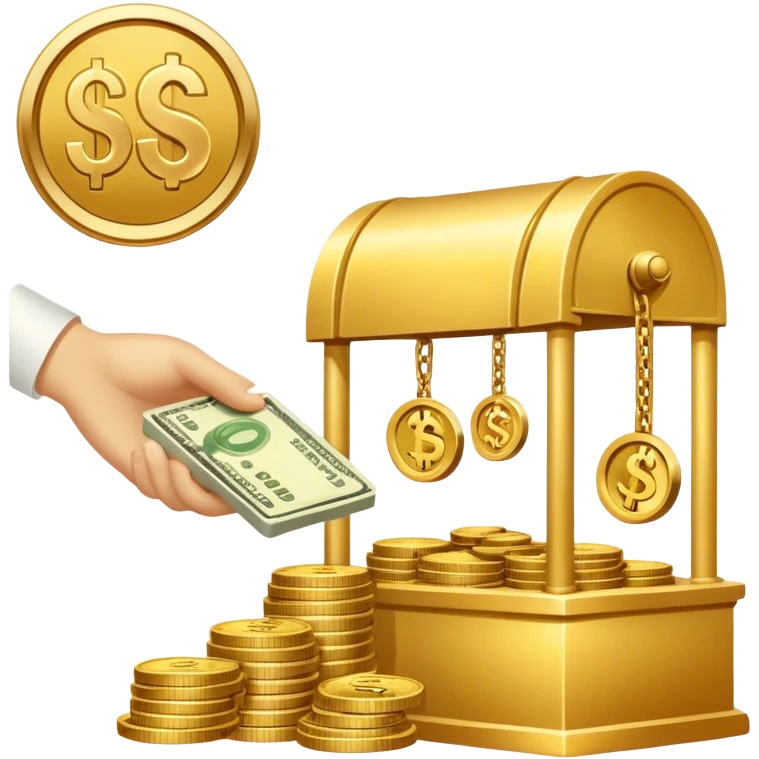 ransaction, fees, commission, payment, sale, deal, charge, money, percentage, cost, platform, service, earnings, deduction, financial, cost structure emoji