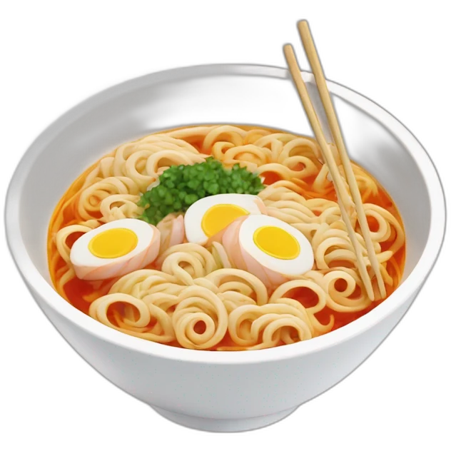 Naruto qui mange des ramen 🍜 emoji