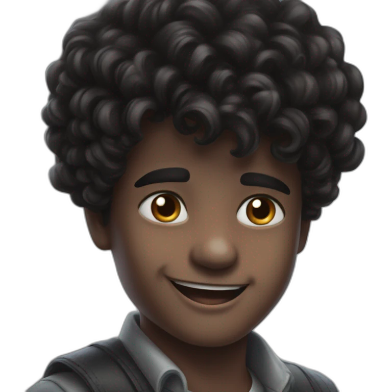 solo smiling guy heart emoji