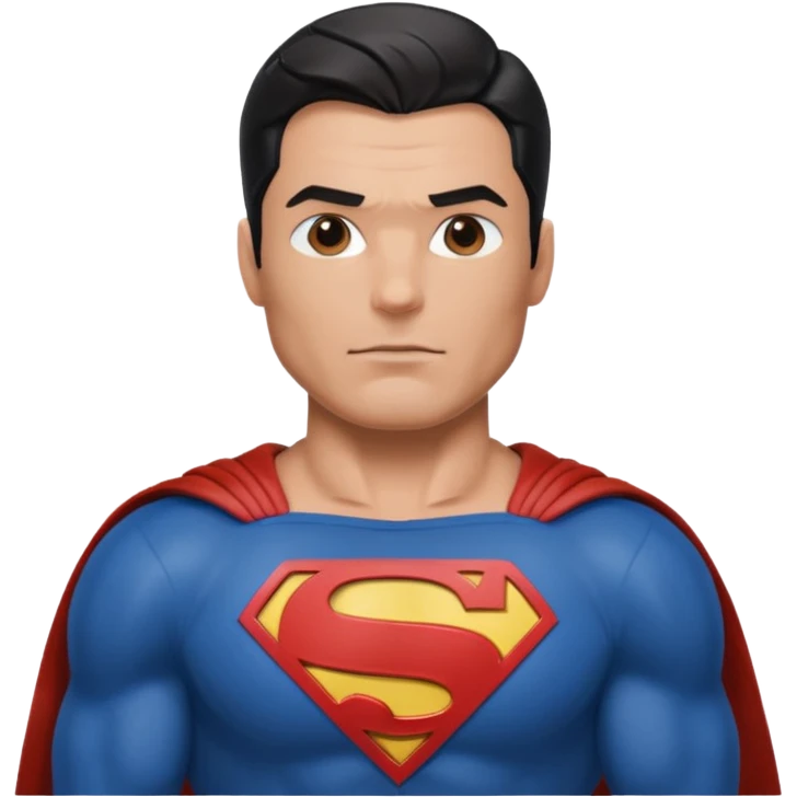 superman standing emoji