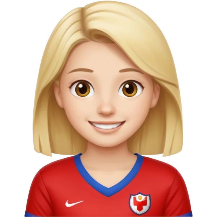 girl watching football game emoji