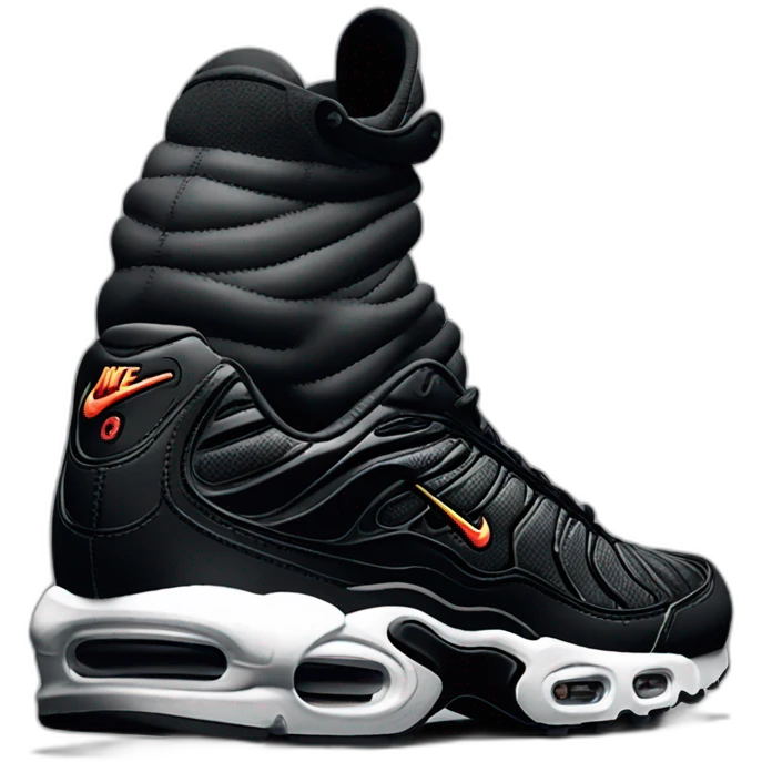 Air Max tuned Nike black emoji