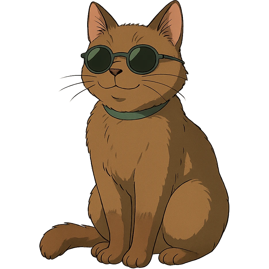cat wearing sunglasses emoji