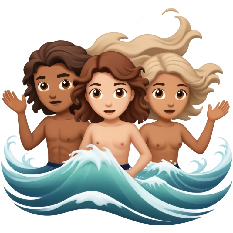 Wuthering waves characters in action emoji