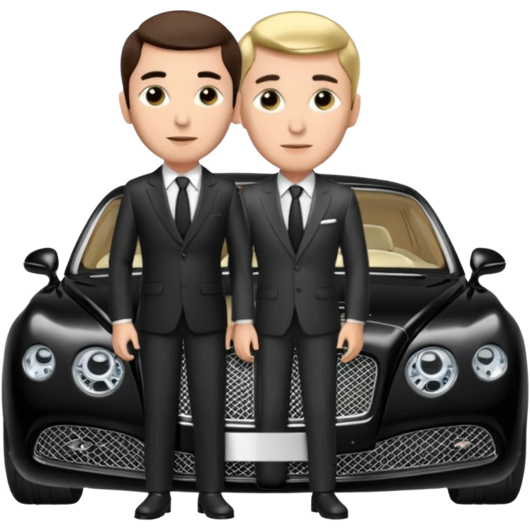 Abid abedi as Principalwith his Bentleyo emoji