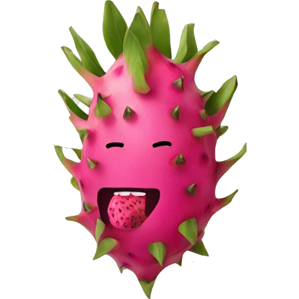 Dragon fruit  emoji