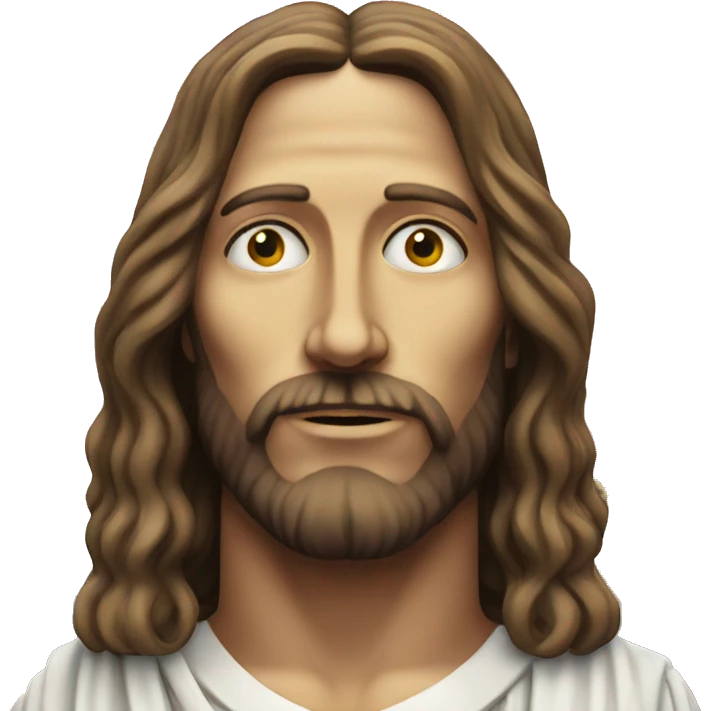 Psychedelic jesus  emoji