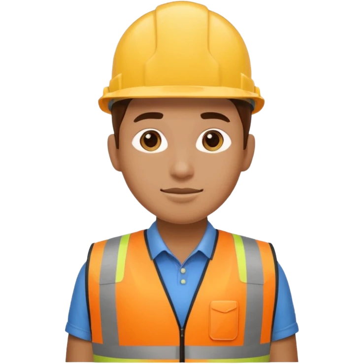 Waste Management, safety vest emoji
