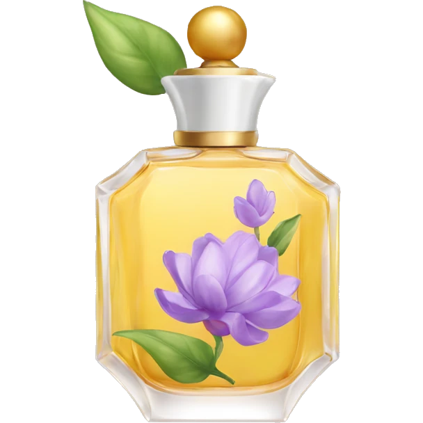 Perfume e flor de lótus  emoji