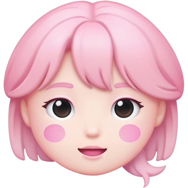 Pink emoji