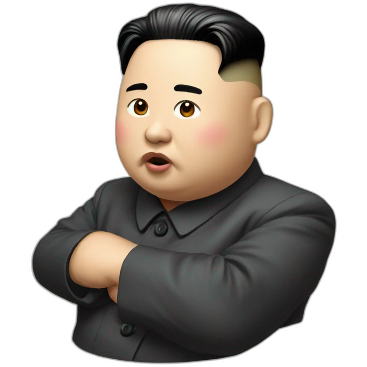 Kim-jong-un-mange-chat emoji