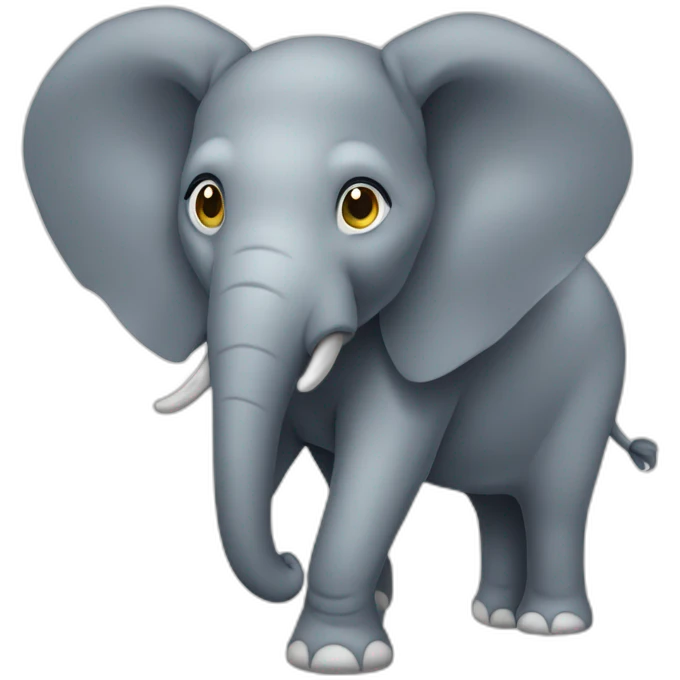 Éléphant emoji