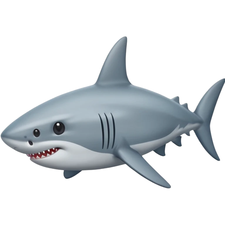 shark body with a cat face emoji