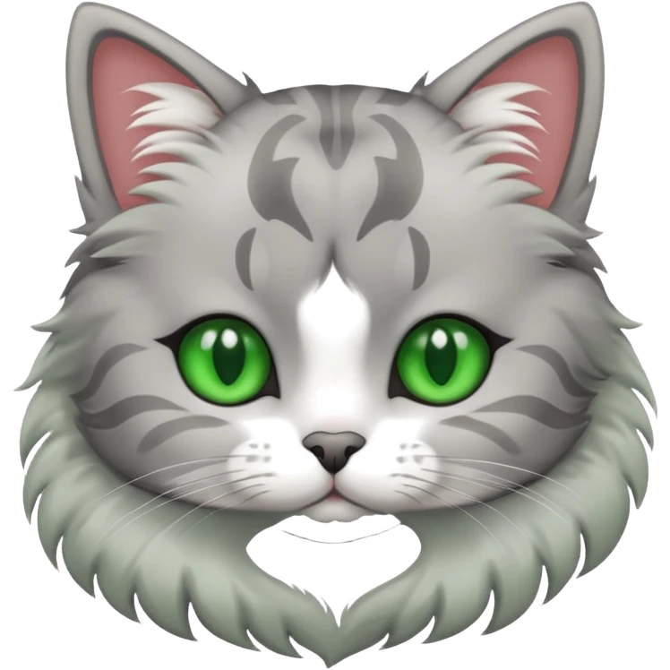 Un chat mignon emoji