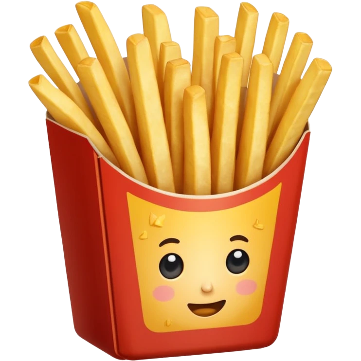 Porzione di patatine media  emoji