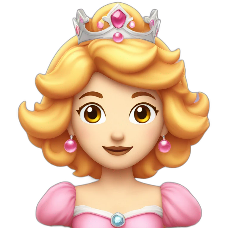 Princess peach emoji