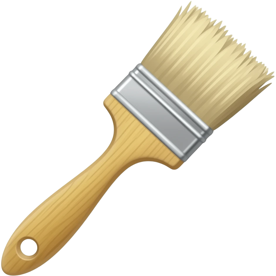 long paint brush emoji