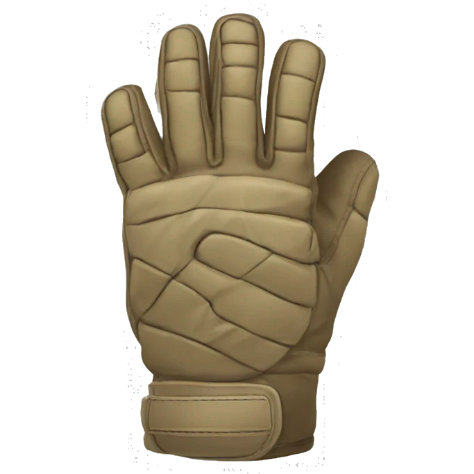 tactical glove emoji