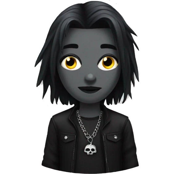 Goth emoji