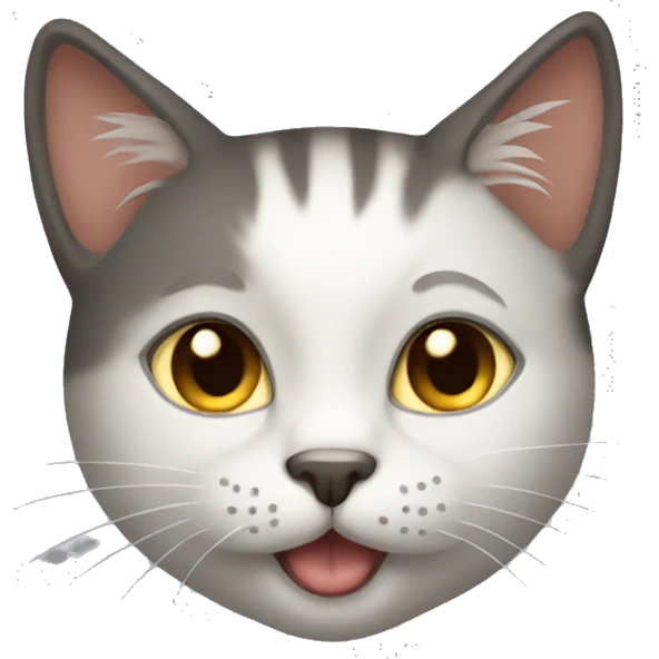 Gato fastidiado emoji