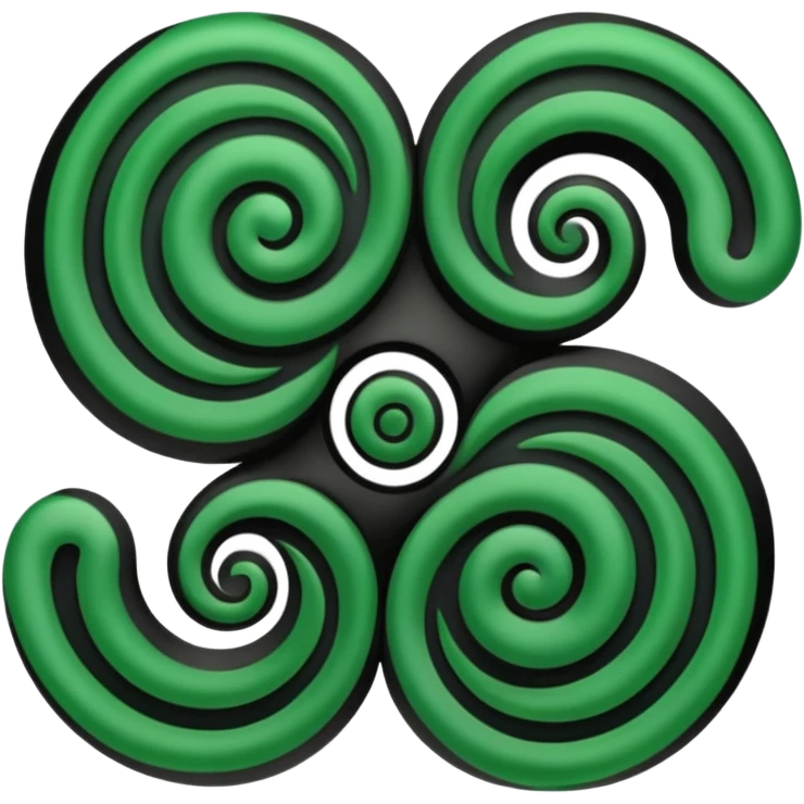 Unity Māori koru design at top emoji