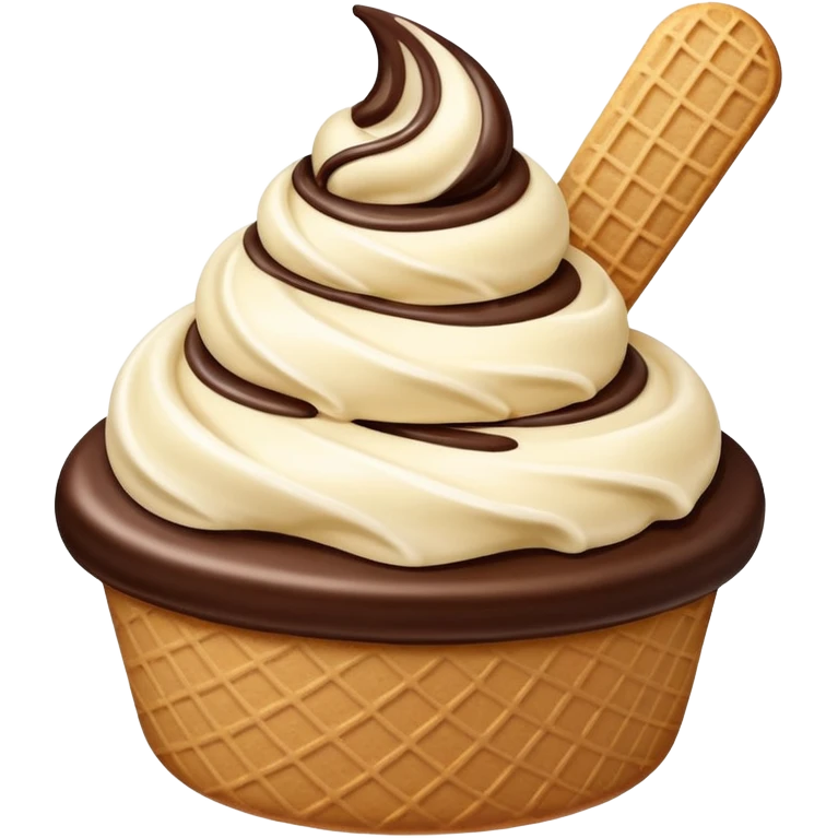 cookie and cream emoji