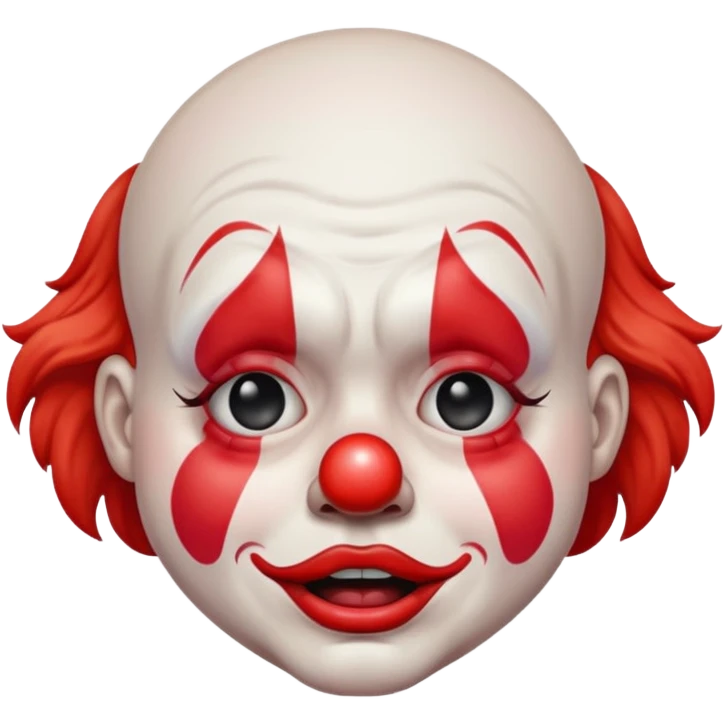 Crying cliwn  emoji