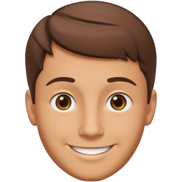 Male santorina head emoji
