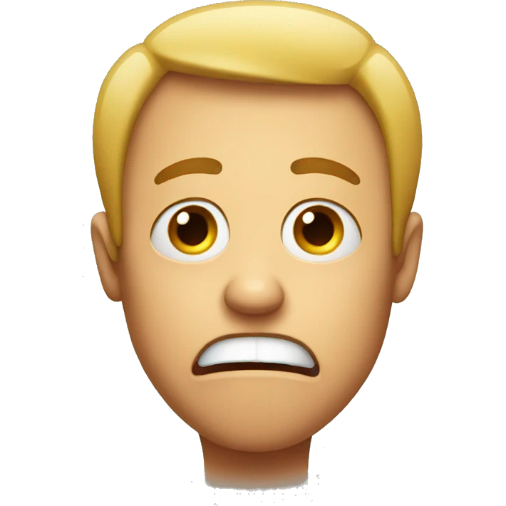 shocked face emoji