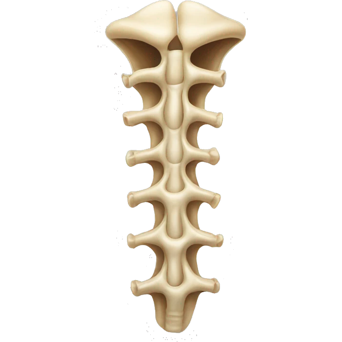 Coluna vertebral emoji