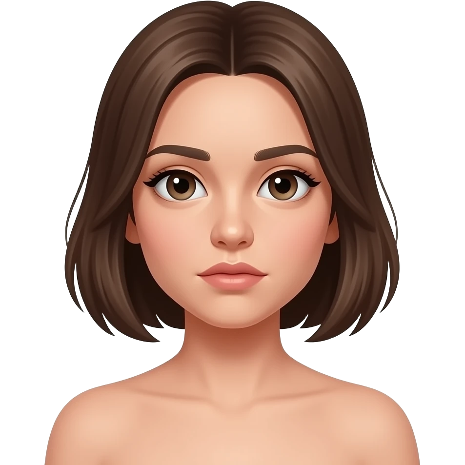 Crush you a girl girl  Naked emoji