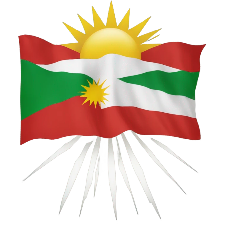 Kurdistan flag emoji