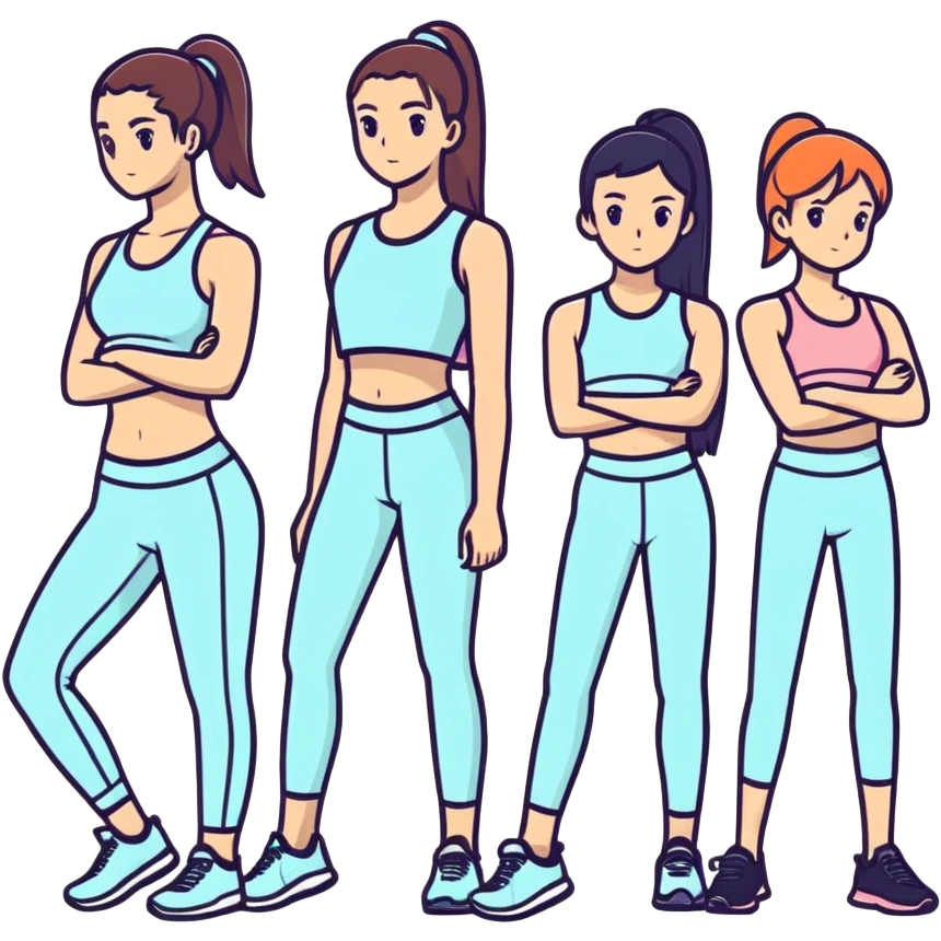 Girls sport emoji