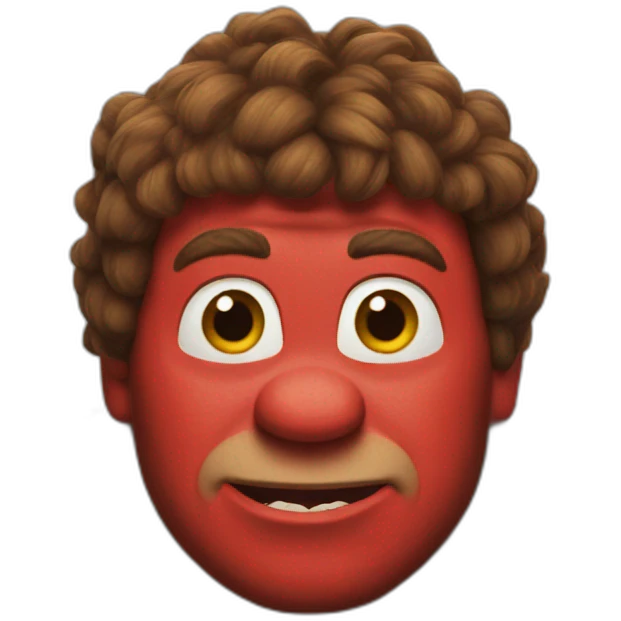 red-shrek emoji