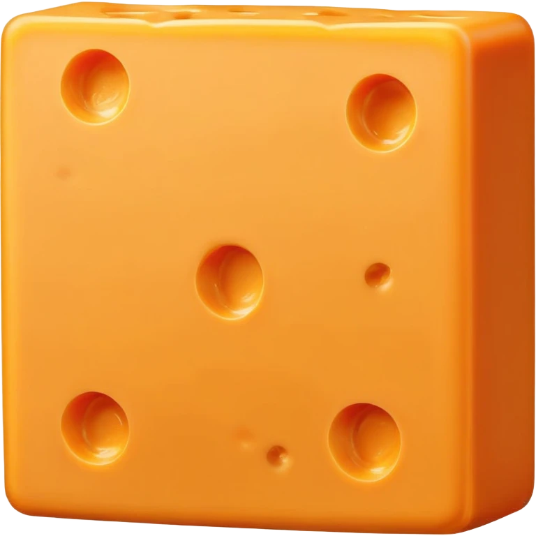 Block of cheddar cheese emoji