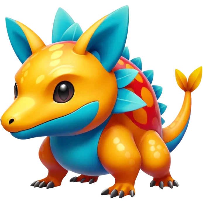  exotic Fakémon-Pokémon-Vernid-creature emoji