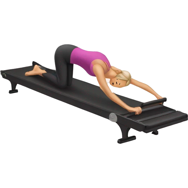 Pilates Reformer Woman emoji