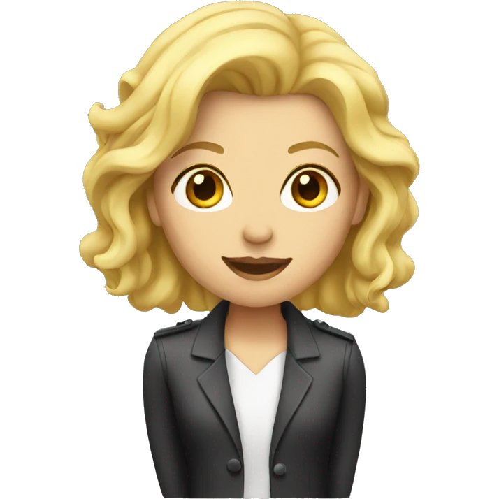 Blonde director emoji