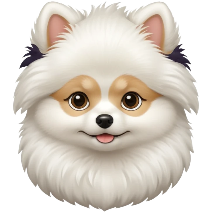 pomerania white emoji