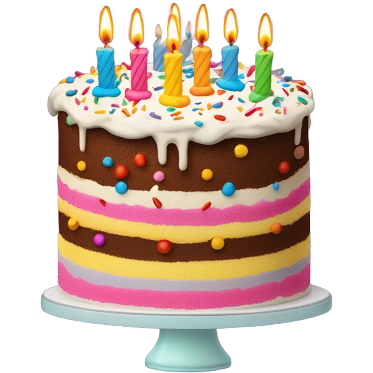 Birthday cake  emoji