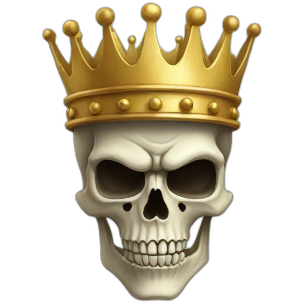 Skull king logo emoji