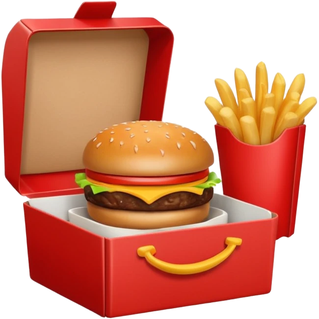 Happy meal emoji