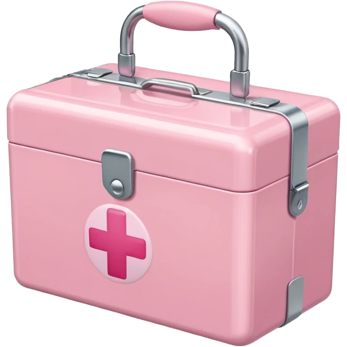 Pastel Pink medical box emoji