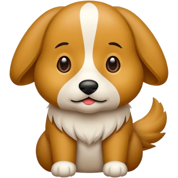 Polis üniforması giyen köpek emoji