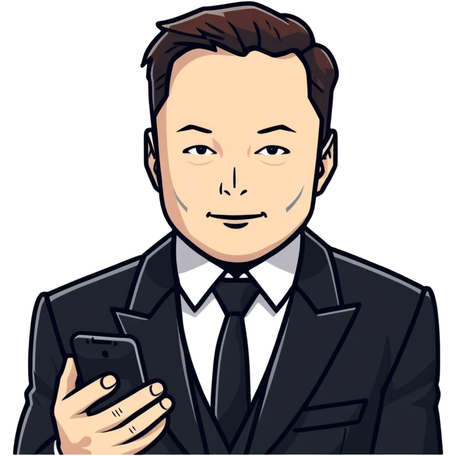 evil elon musk emoji