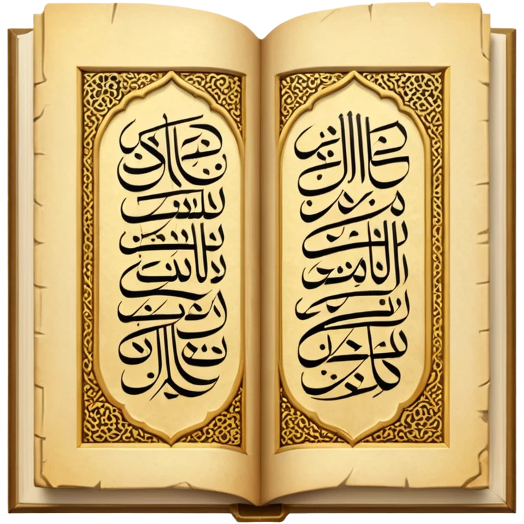 Create an emoji that reflects quran emoji