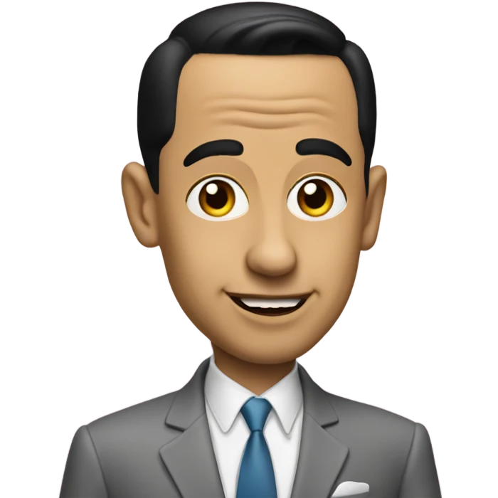 Pee wee Herman  emoji