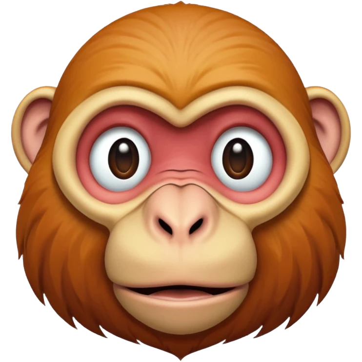 large cartoon nose inspired by proboscis monkey emoji