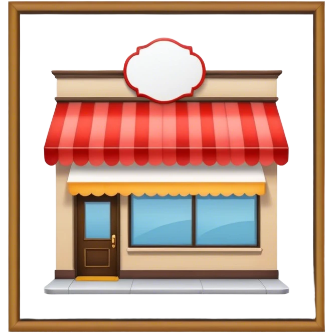 Blank store emoji emoji