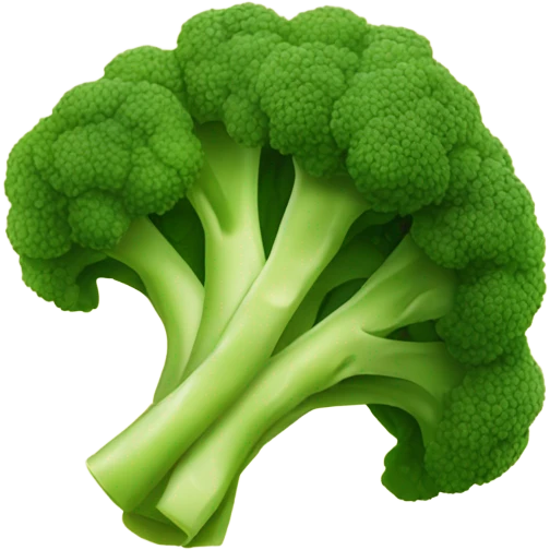 Broccoli penne pasta emoji